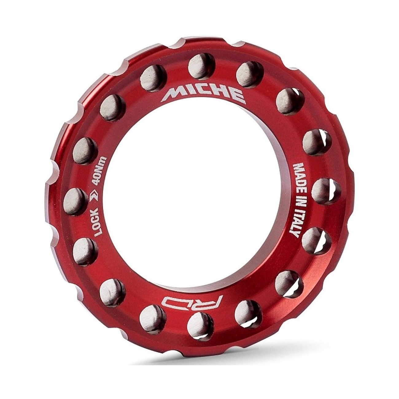 8054757042136 - Center Lock Ringmutter AL7075-T6 Rot 8054757042136 - Center Lock Ringmutter AL7075-T6 Rot