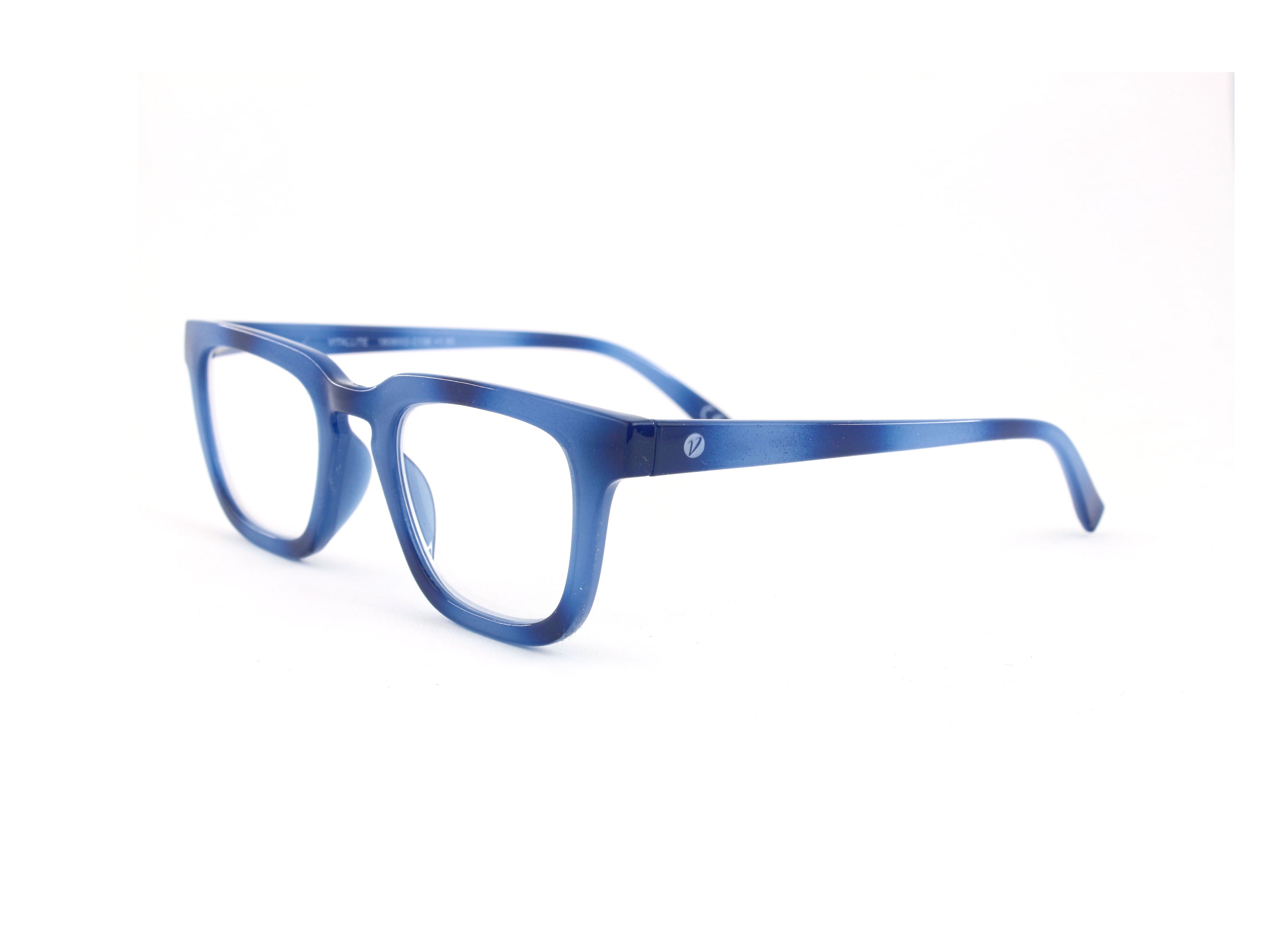 8054757828006 - Unisex MOD 495 BLU LUCIDO 06 Lesebrille Acetat   Quadratisch