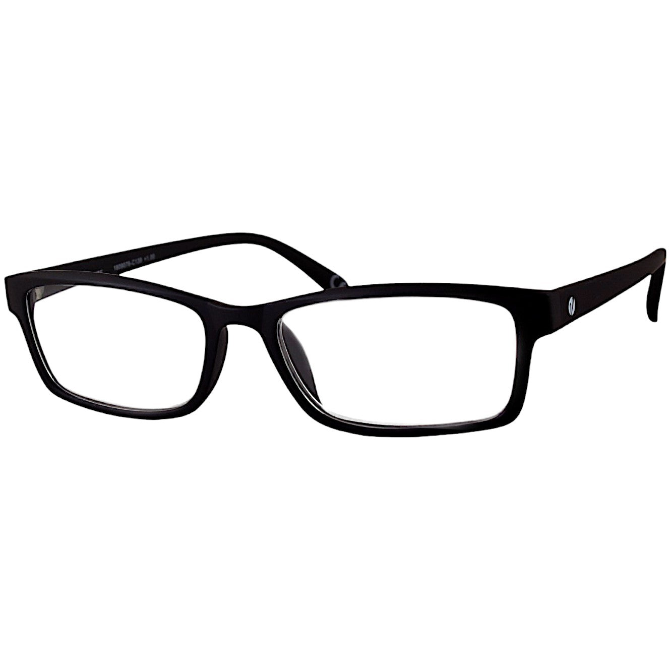 8054757890027 - Unisex MOD 498 Nero 03 Lesebrille Acetat Schwarz  Quadratisch