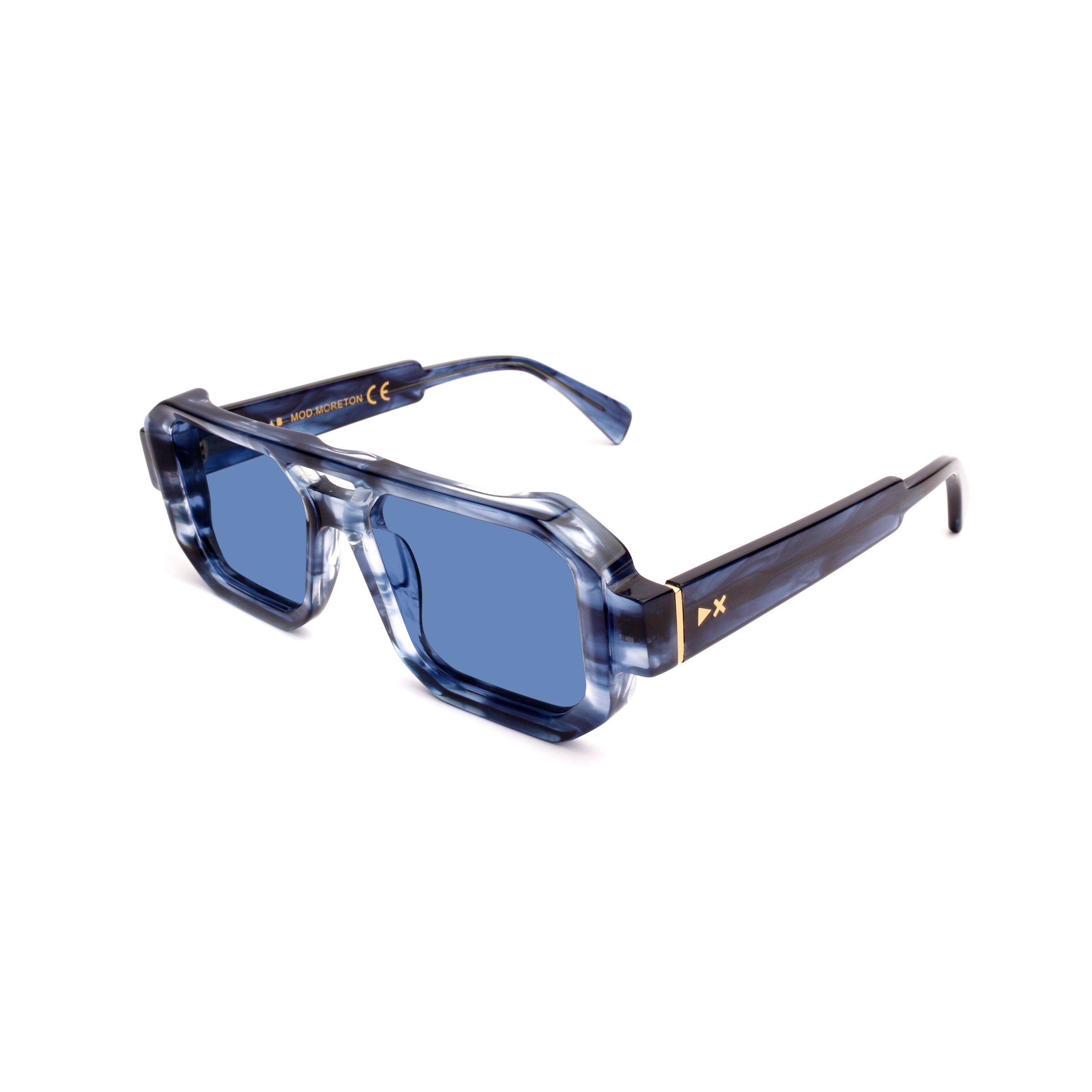 8054757894926 - XLAB Herren MORETON Sonnenbrillen Acetat Blau Hellblau Quadratisch Polarisiert 8054757894926 - XLAB Herren MORETON Sonnenbrillen Acetat Blau Hellblau Quadratisch Polarisiert