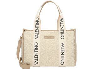 8054942132055 - Valentino by Mario Shoppertasche Teddyfell Reißverschluss für Damen beige