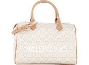 8054942227409 - Valentino by Mario Henkeltasche Reißverschluss Logoprint für Damen beige