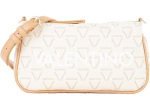 8054942227447 - Valentino by Mario Schultertasche Logoprint Reißverschluss für Damen beige