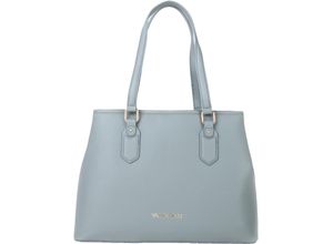 8054942230515 - Valentino by Mario Shopper Emblem Kunstleder für Damen blau