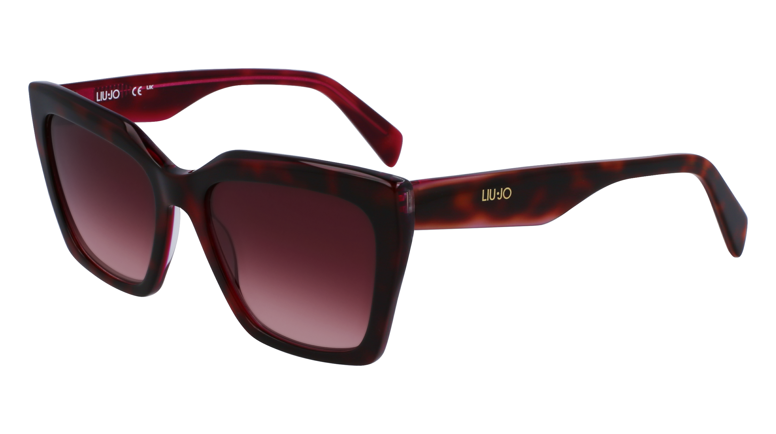 8054944757225 - Donna LJ795S 261 Gläser SONNENBRILLEN Acetato Havana Marrone Squadrata Normale Normal