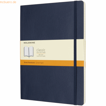 8055002854771 - MOLESKINE® Notizbuch Xlarge liniert Softcover blau