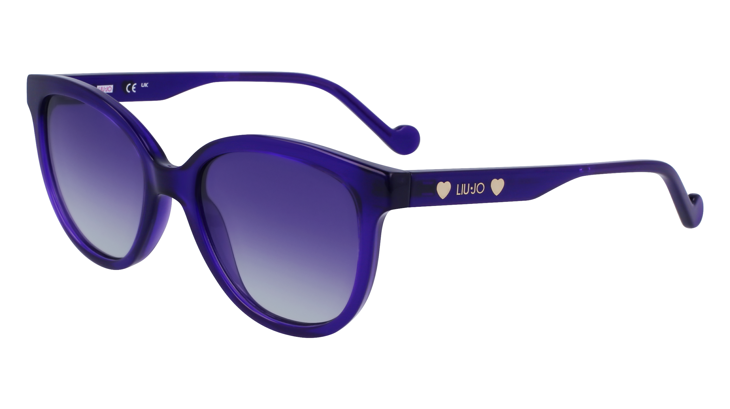 8055130515155 - Junior LJ3609S 500 Gläser SONNENBRILLEN Bio-Injekt Violett Violett Cat Eye Normal Normal