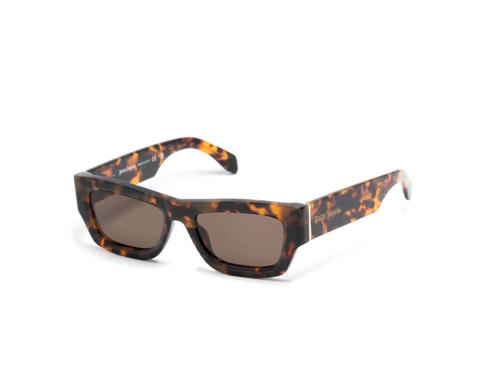 8055167271659 - PALM ANGELS Unisex PERI048 Auberry 6064 havana Gläser SONNENBRILLEN Acetat Havanna Braun Quadratisch Normal