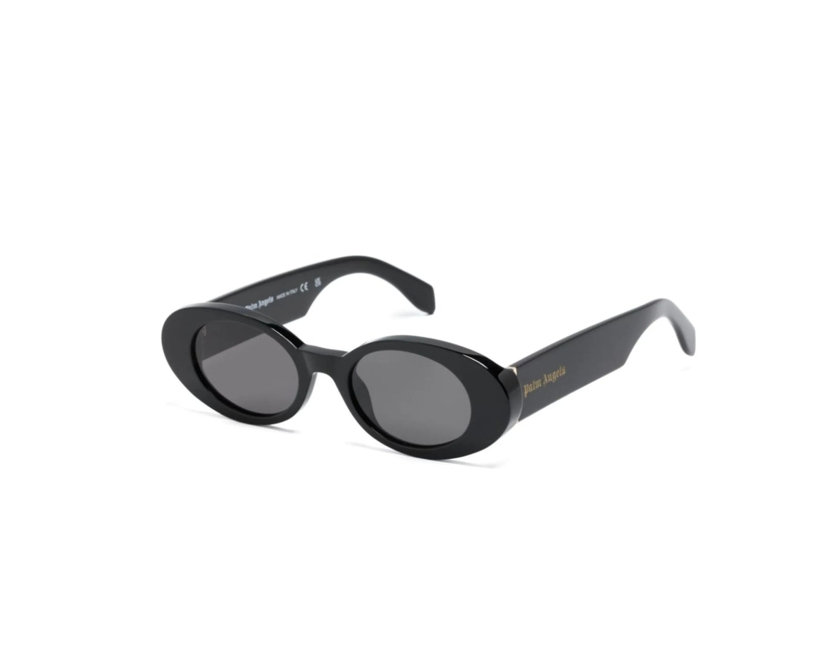 8055167271758 - PALM ANGELS Unisex PERI051 Gilroy 1007 black Gläser SONNENBRILLEN Acetat Schwarz Grau Rund Normal