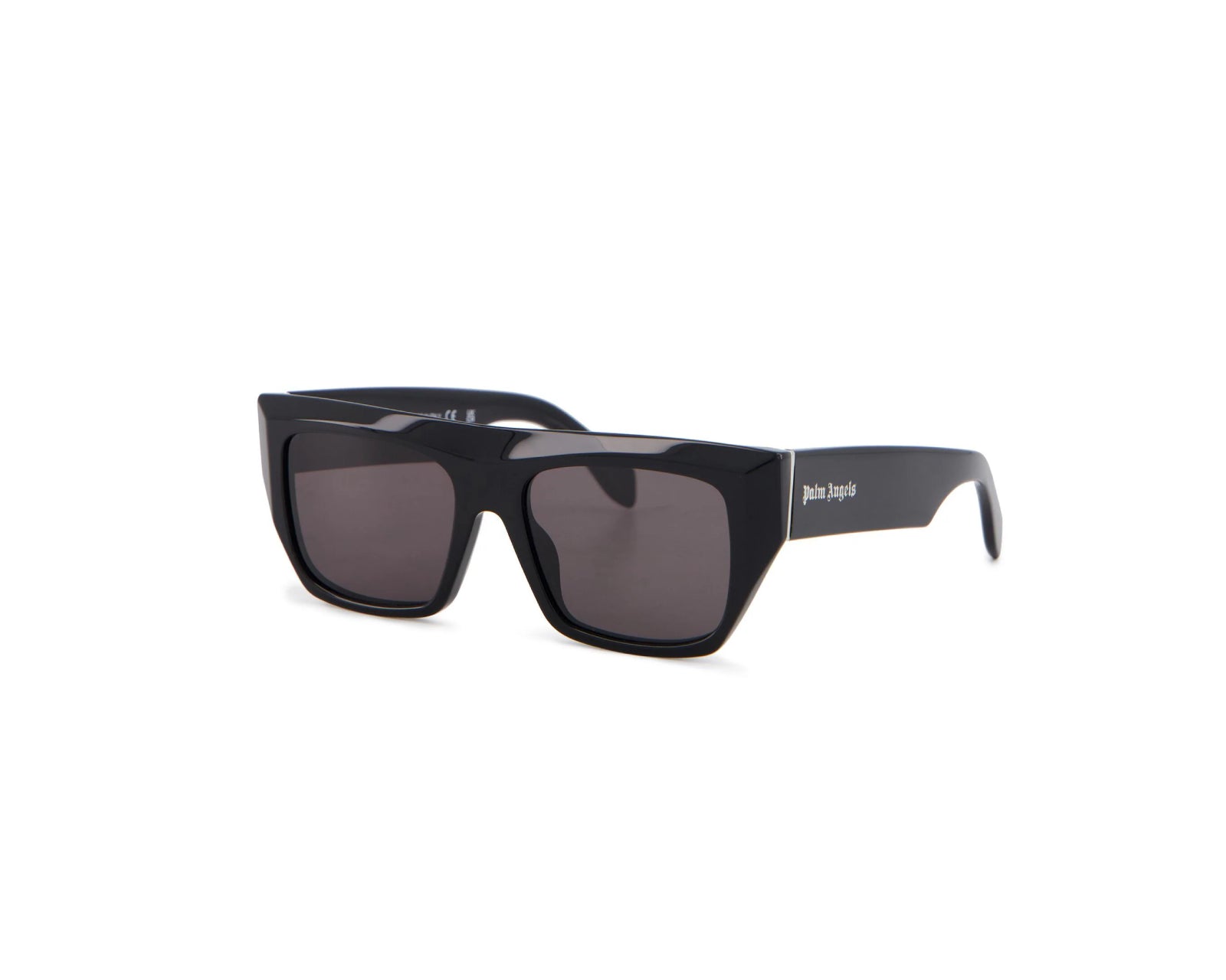 8055167271802 - PALM ANGELS Unisex PERI052 Niland 1007 black Gläser SONNENBRILLEN Acetat Schwarz Grau Quadratisch Normal