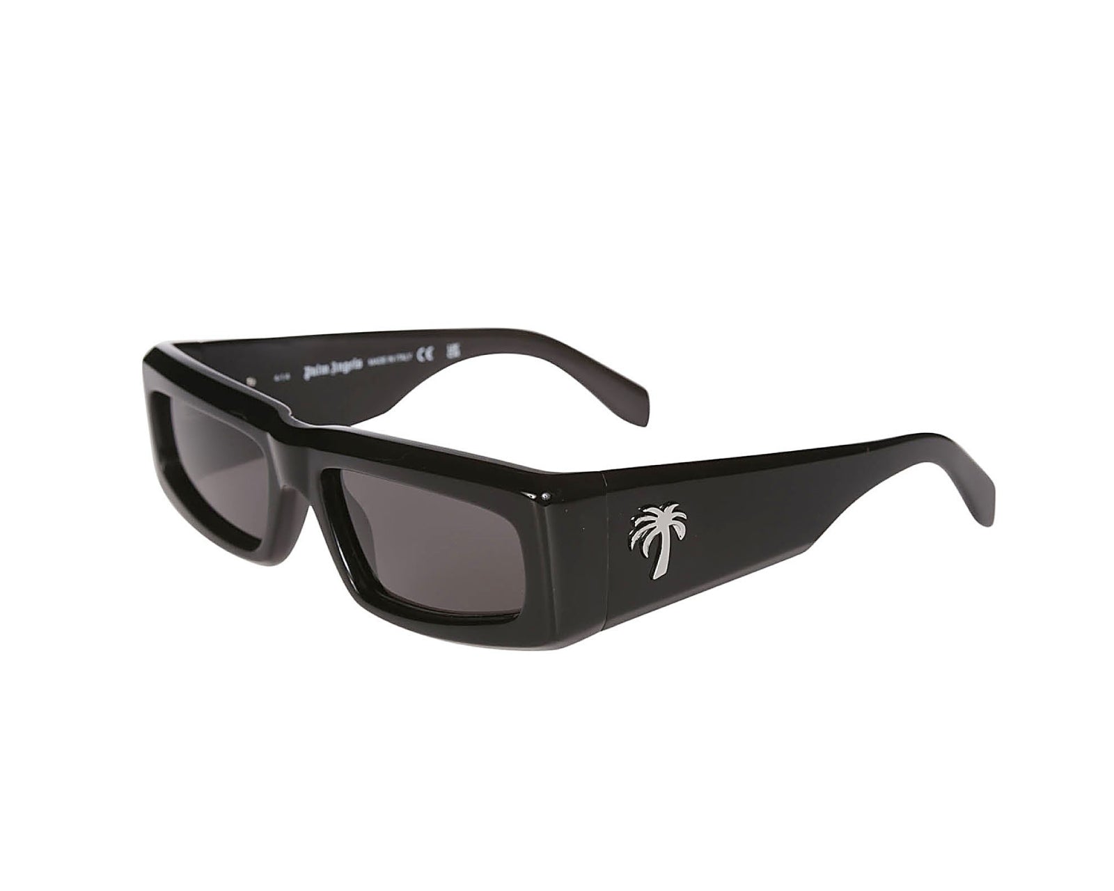 8055167271918 - PALM ANGELS Unisex PERI055 Yreka 1007 black Gläser SONNENBRILLEN Acetat Schwarz Grau Quadratisch Normal