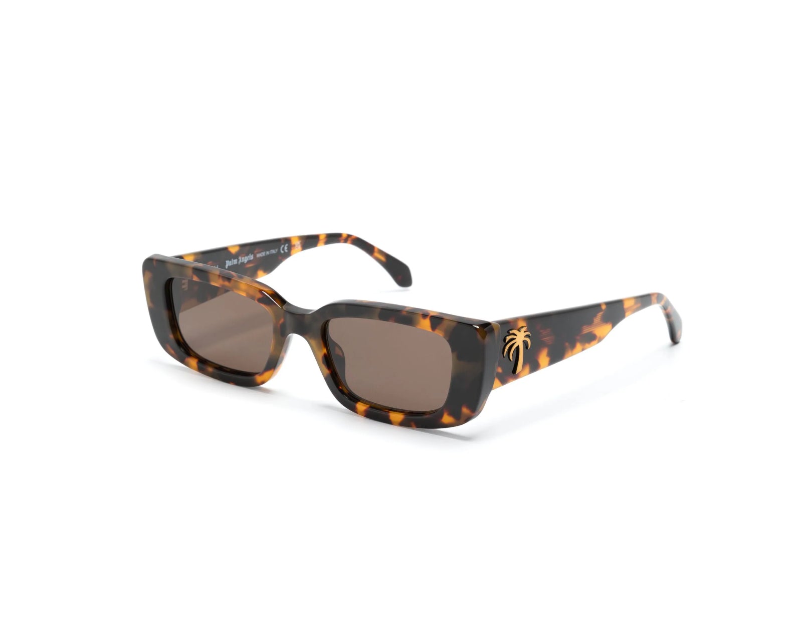 8055167271970 - PALM ANGELS Unisex PERI056 Yosemite 6064 havana Gläser SONNENBRILLEN Acetat Havanna Braun Quadratisch Normal