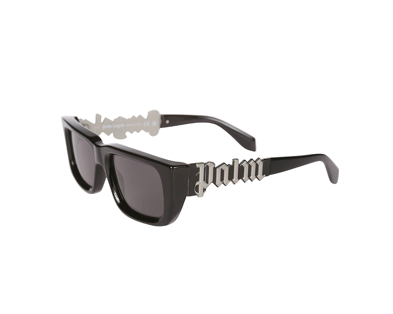 8055167275435 - PALM ANGELS Unisex PERI040 Milford 1007 black Gläser SONNENBRILLEN Acetat Schwarz Grau Quadratisch Normal