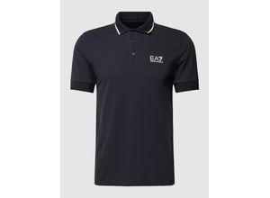 8055180456736 - Poloshirt mit Label-Print