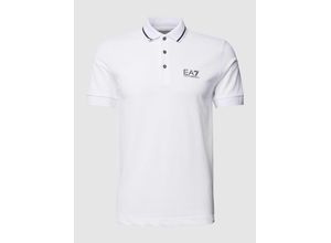 8055187161039 - Poloshirt mit Label-Print