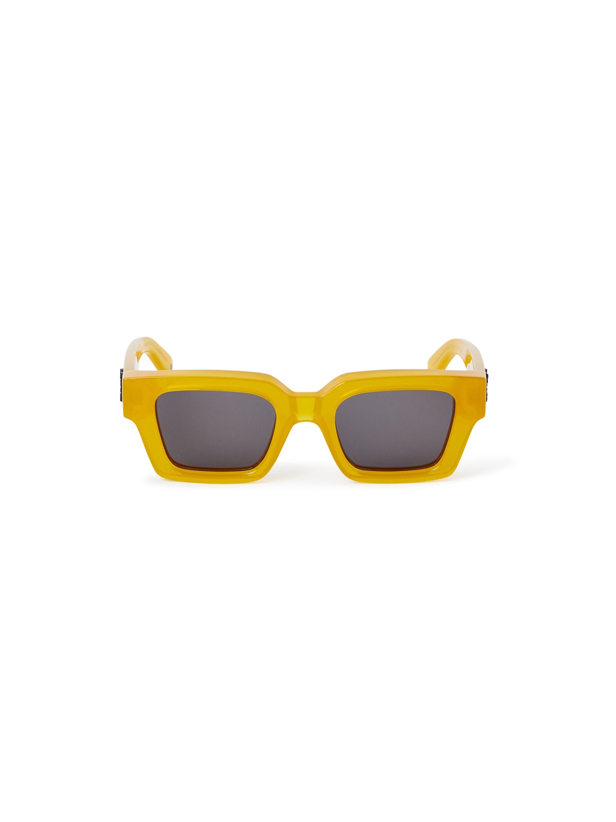8055266240211 - Unisex OERI008 Virgil 1807 yellow dark grey Gläser SONNENBRILLEN Acetat Gelb Grau Quadratisch Normal