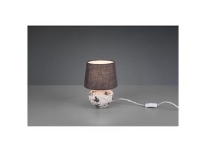 8055303002611 - Iperbriko - Moderne Tischlampe aus weißer und grauer Keramik Bay Ø18 cm Trio Lighting 8055303002611 - Iperbriko - Moderne Tischlampe aus weißer und grauer Keramik Bay Ø18 cm Trio Lighting
