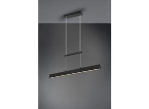 8055303005155 - Aufhängung Paros Double Led Light Dimmbar Schwarz L90 cm Trio Lighting