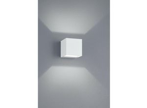 8055303602682 - Iperbriko - Cubo Wandleuchte Doppel-LED-Emission Adaja Weiß IP54 Trio-Beleuchtung