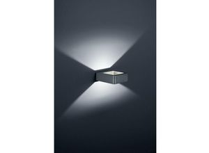 8055303602774 - Iperbriko - Außenwandleuchte Reno Double Led Light IP54 Anthrazit Trio Beleuchtung