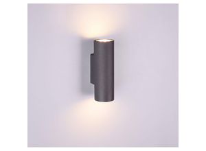 8055303603979 - Iperbriko - Wandleuchte Rust Marley Cylinder Double Emission Up and Down Trio Lighting