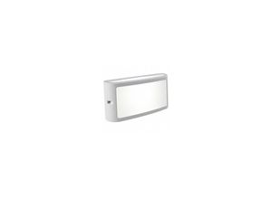 8055303604136 - Iperbriko - Aluminiumguss-Wandleuchte mit opalem Diffusor - 10W 950 Lumen warmweißes Licht