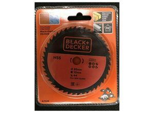 8055303605980 - Iperbriko - Black and Decker Hss-Klinge 85 mm Loch 10 mm 44 Zähne