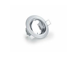 8055303611639 - Iperbriko - Jura Runder Einbaustrahler 1xGU10 Chrom Ø8 cm Trio Lighting