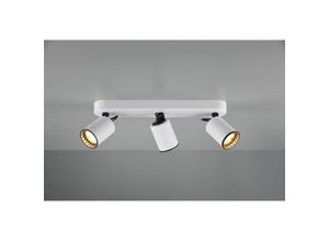 8055303614647 - Iperbriko - Moderne Deckenleuchte 3 verstellbare GU10 Strahler Pago Bianco Trio Lighting