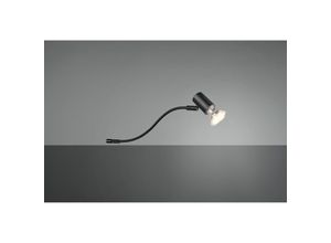 8055303614715 - Iperbriko - Spot-Lampe Jade Spiegel verstellbar schwarz IP44 Trio-Beleuchtung