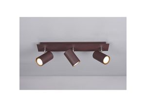 8055303624653 - Deckenleuchte 3 Spot GU10 verstellbar Marley Ruggine Trio Lighting