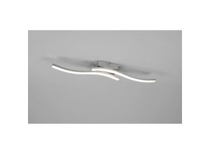 8055303624912 - Iperbriko - Design-Deckenleuchte Double Wave Rod Led 4000k Route Nickel Trio Lighting