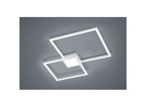 8055303625254 - Iperbriko - Hydra Design Quadratische Deckenleuchte Weiße led 4000k Trio-Beleuchtung