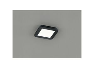 8055303625971 - Iperbriko - Camillus LED-Deckenleuchte quadratisch dimmbar schwarz IP44 17 x 17 cm Trio-Beleuchtung