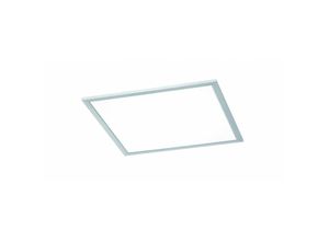 8055303626015 - Iperbriko - Griffin LED-Deckenleuchte quadratisch dimmbar Rgbw Nickel 39 x 39 cm Trio-Beleuchtung