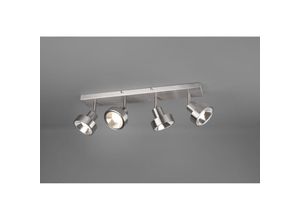 8055303626367 - Iperbriko - Deckenleuchte 4 verstellbare Spots Leon Nickel Trio Lighting