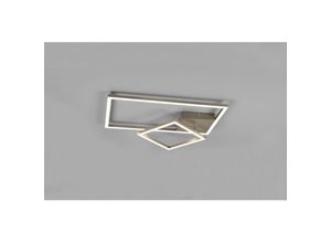 8055303626428 - Iperbriko - Quadratische Deckenleuchte schwenkbar Nickel-LED-Dimmer 4000 k Trio-Beleuchtung