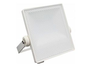 8055303627425 - Iperbriko - Schlanker LED-Projektor in weißer Farbe 50 Watt externer Flat