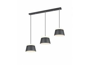 8055303631958 - Iperbriko - Pendelleuchte Baroness Black Lampenschirme Double Lighting 6xE14 Trio Lighting