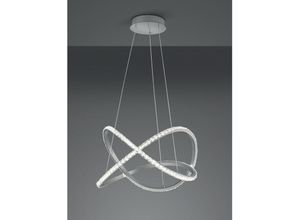 8055303632399 - Iperbriko - Moderne Pendelleuchte Rubin Led dimmbar rgb Kristalleffekt Ø50 cm Trio Beleuchtung