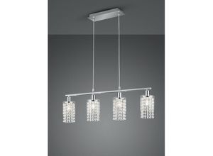 8055303632535 - Iperbriko - Posh Suspension 4xE14 Chromglas L80 cm Trio Beleuchtung