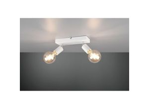 8055303638001 - Iperbriko - Strahler 2xE27 Vannes Weiß L26 cm Trio Lighting