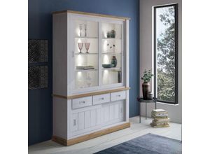 8055303676874 - Iperbriko - Vitrine 150x396x2034 mit 2 Türen und 3 Schubladen