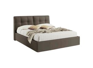 8055303677116 - Iperbriko - Ehebett mit Stauraum Melia taupe H109xL182xP220