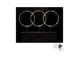 8055303682660 - Iperbriko - 2x Weißer Kreis 105 klassische Mikro-LED