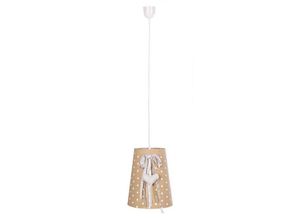 8055303683247 - Iperbriko - 4x Lampadario bonbon Punkte D26x315h aus Stoff