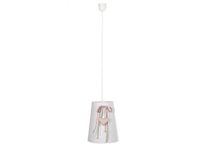 8055303683254 - Iperbriko - 4x Lampadario Bonbon D26x315h aus Stoff