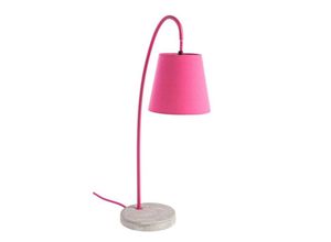 8055303684435 - Iperbriko - 2x Tischlampe Parabel fuchsia 30x15x54h aus Metall