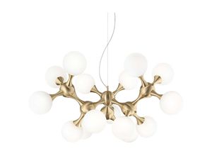 8055303779193 - Iperbriko - Hängeleuchte aus Messing d 1050 x h min 830 - max 2400 mm