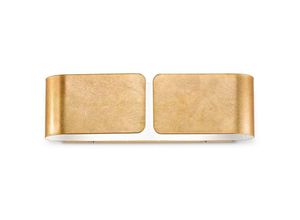 8055303784357 - Iperbriko - Goldene Wandleuchte l 440 x h 125 x t 110 mm